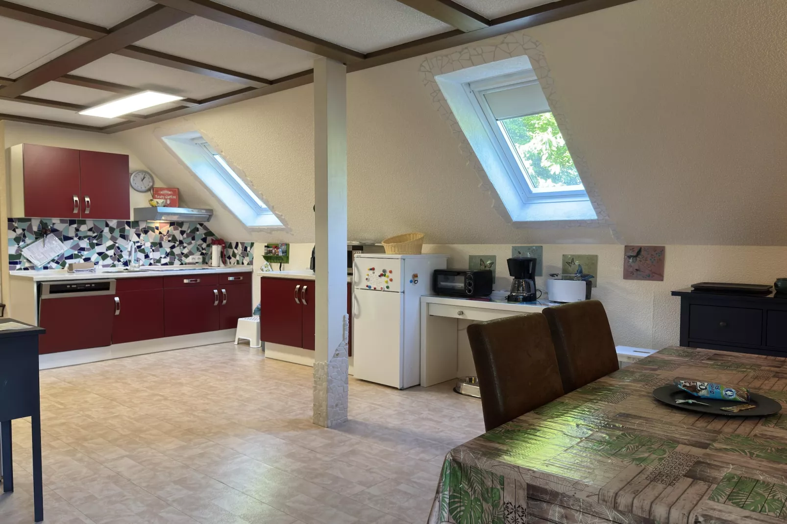 Obere Ferienwohnung-Woonkamer