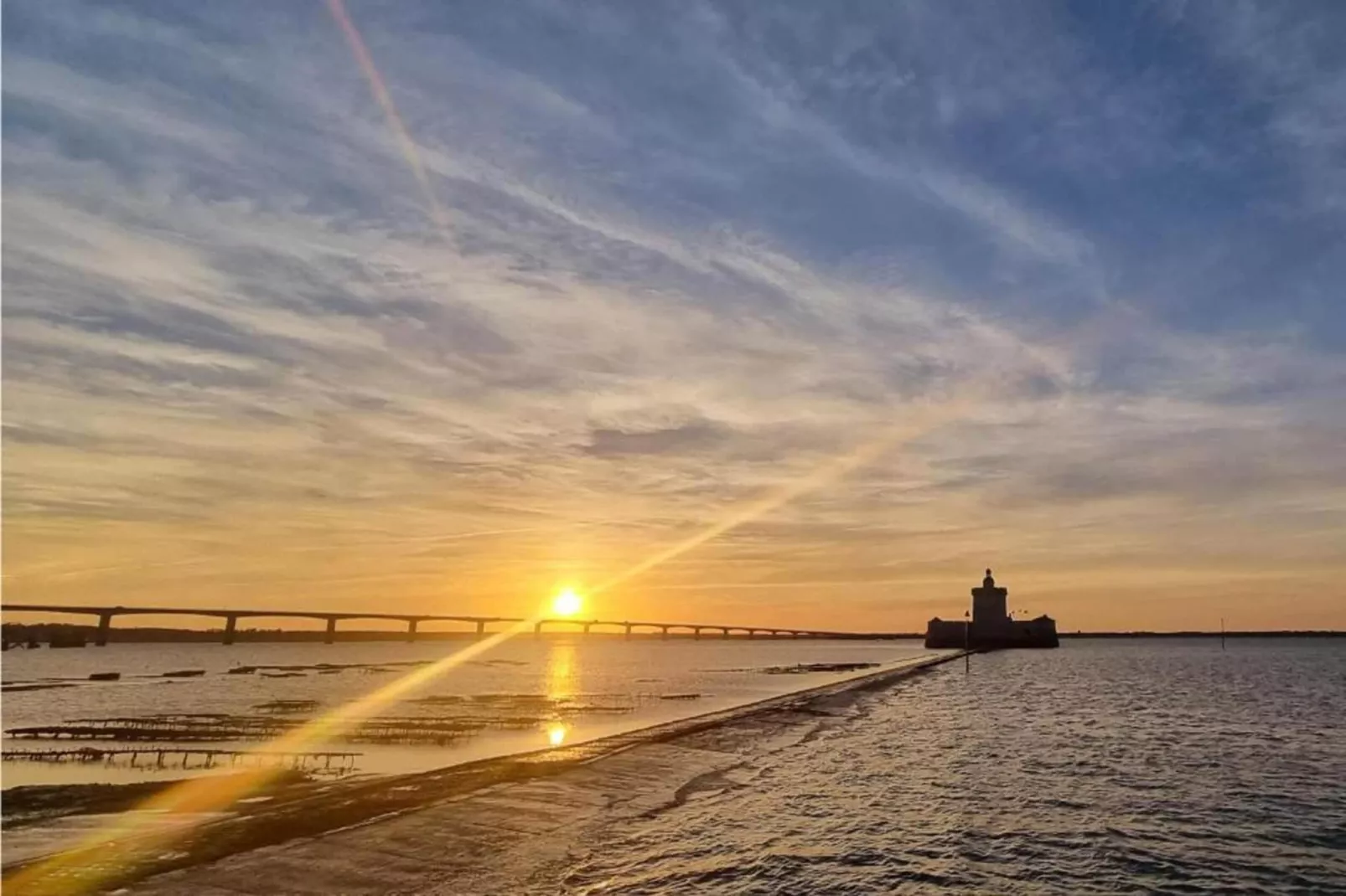 Les Terrasses de Fort Boyard 6-Gebieden zomer 1km