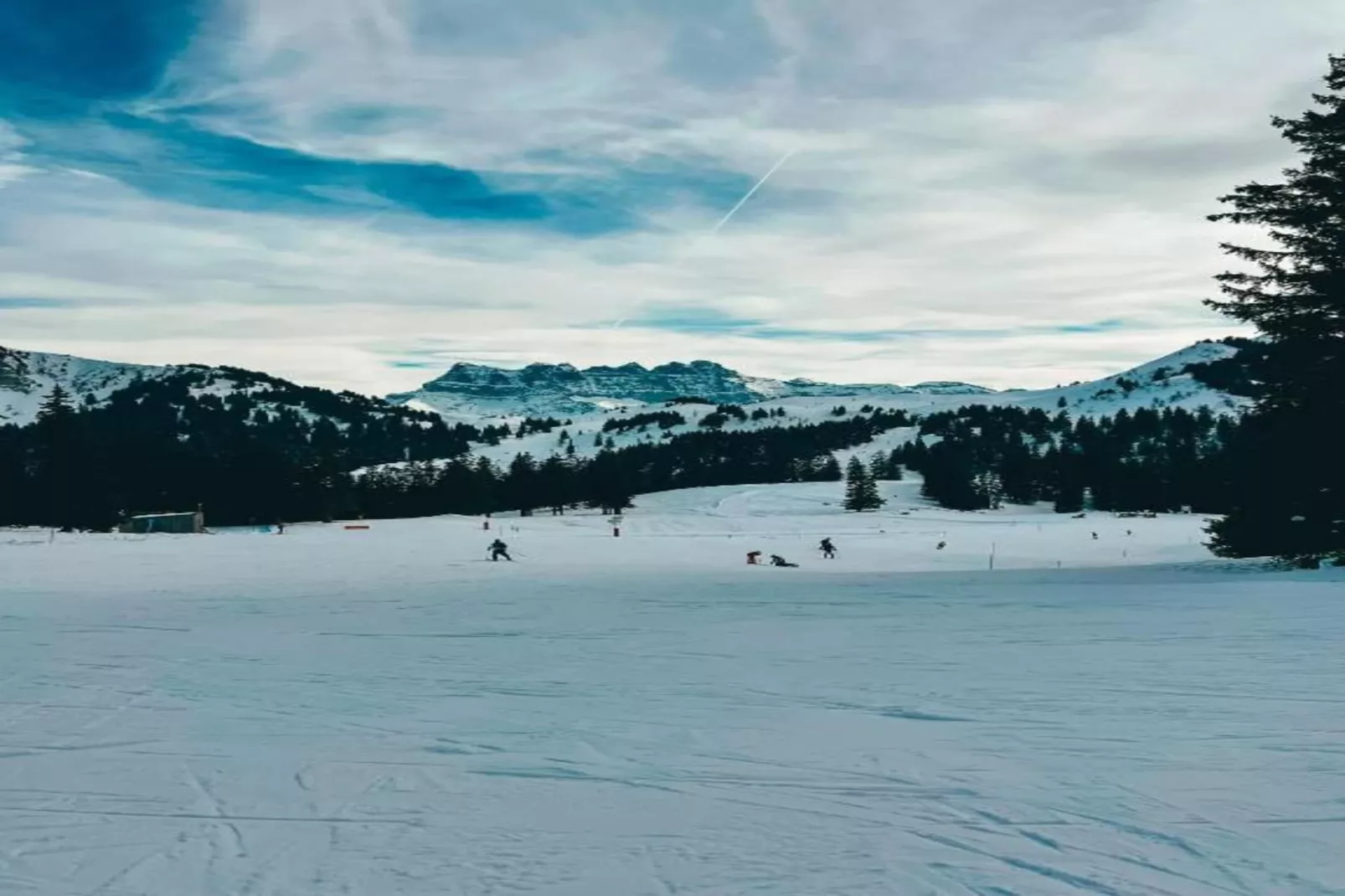 Les Fermes de Chatel 3-Gebied winter 20km