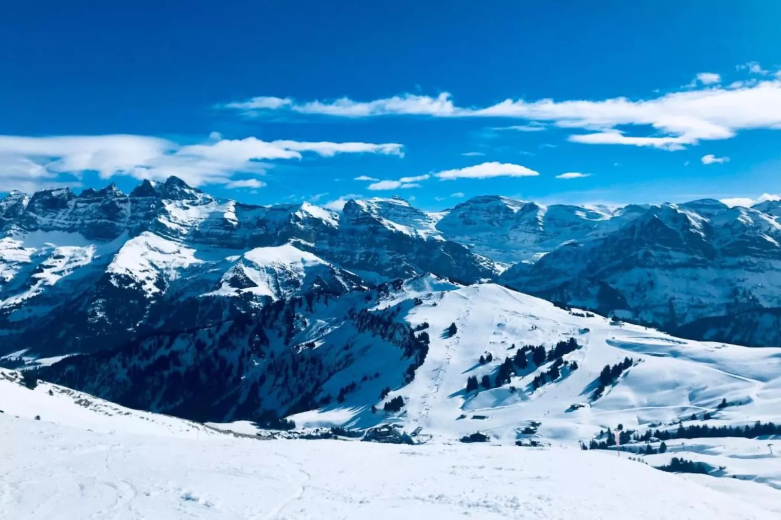 Les Fermes de Chatel 1-Gebied winter 20km