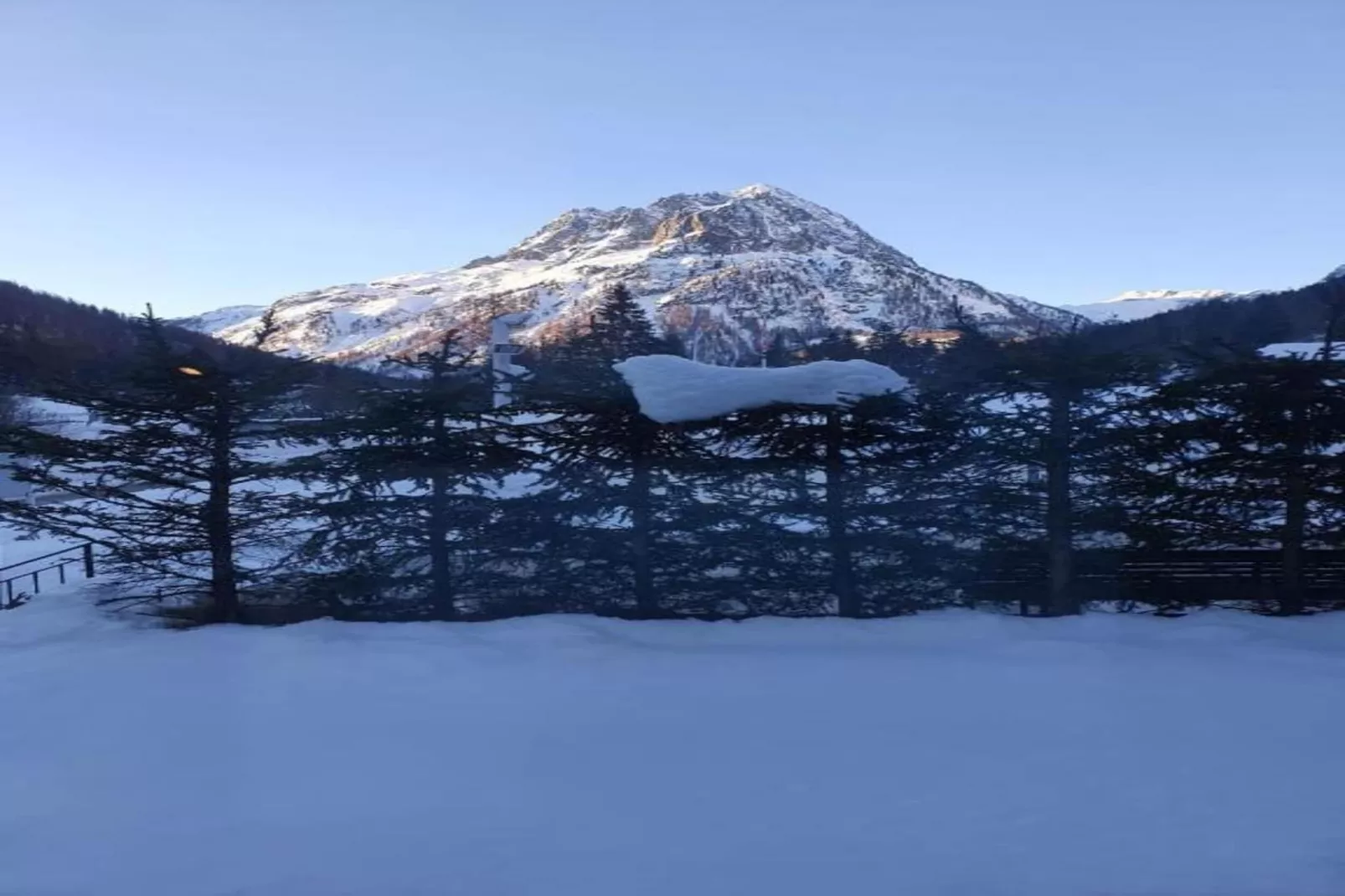 Resort les Portes du Mont Blanc 5-Gebied winter 5km