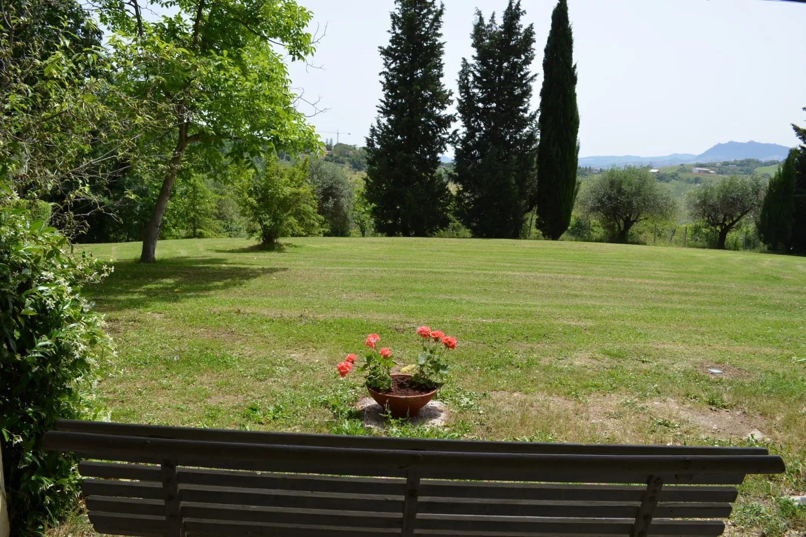 Villa degli Ulivi-Tuinen zomer