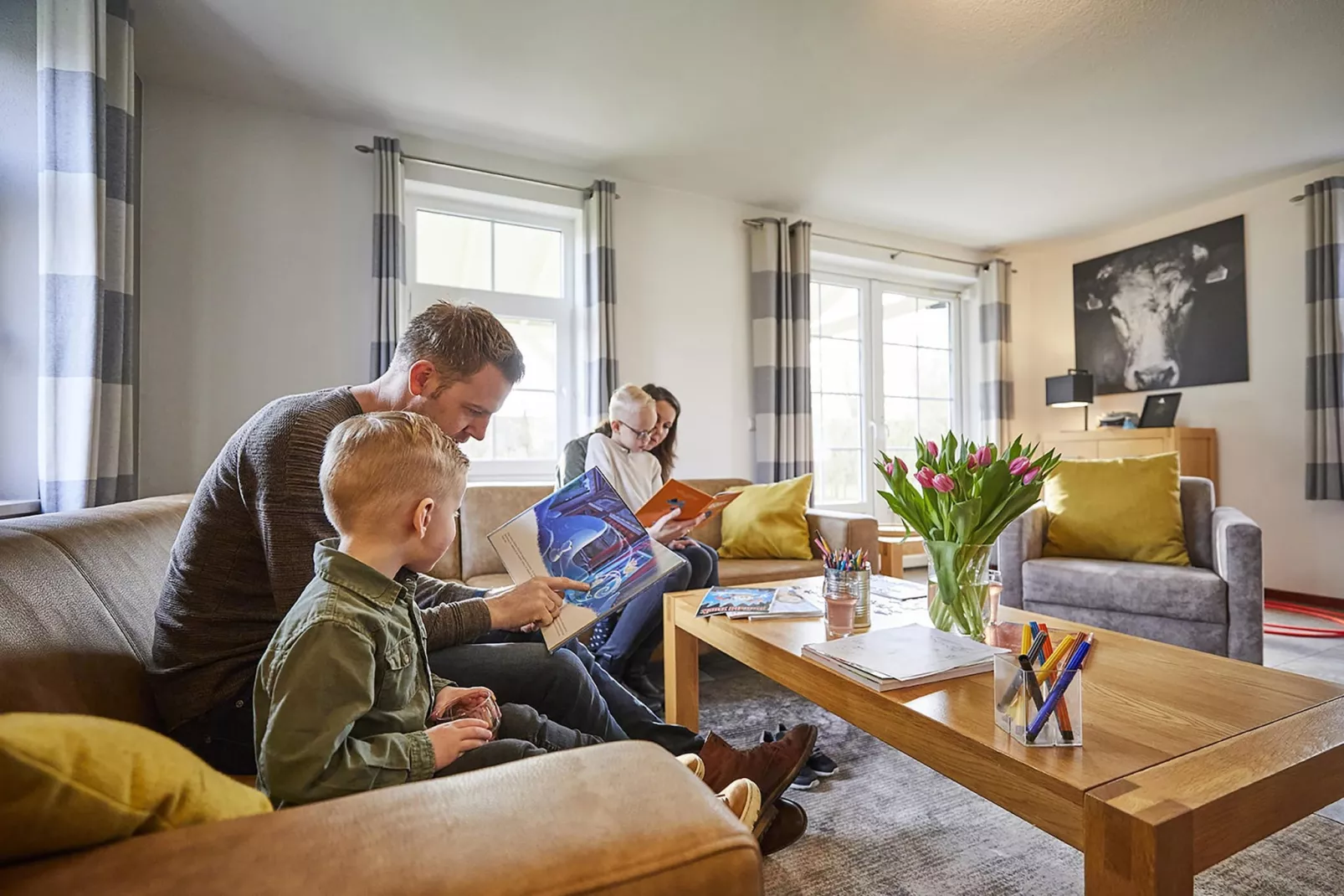 Buitenhof De Leistert 13-Woonkamer