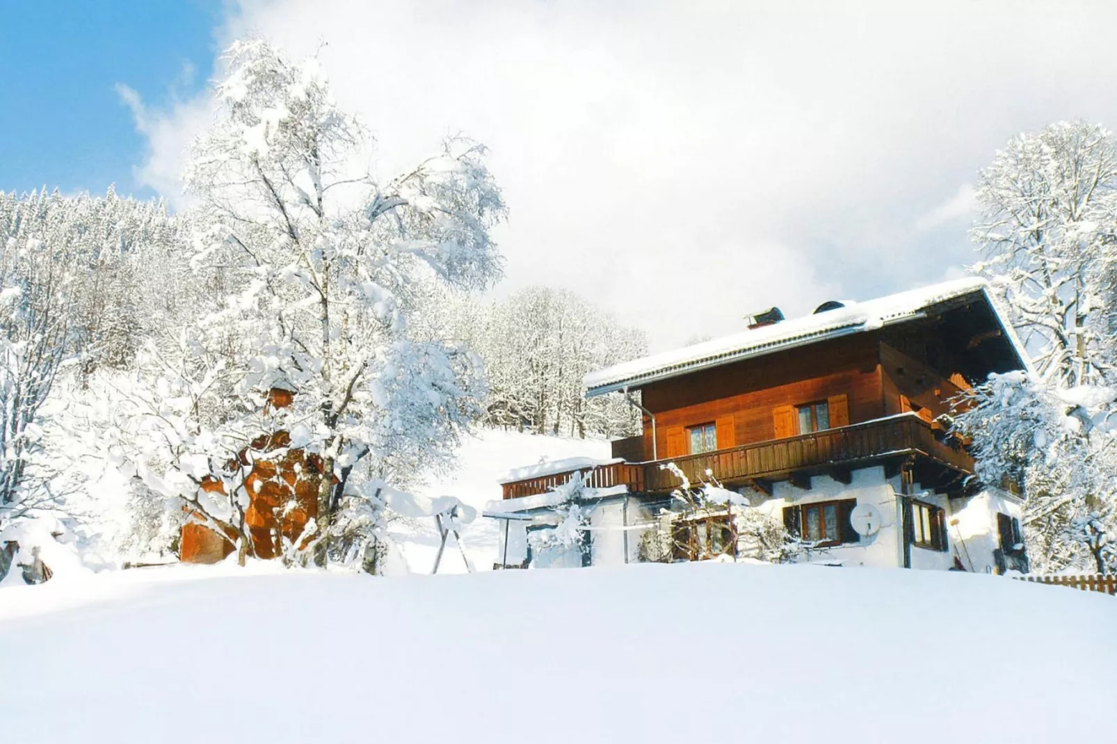 FeWo Kleinpötting Hüttau-Exterieur winter