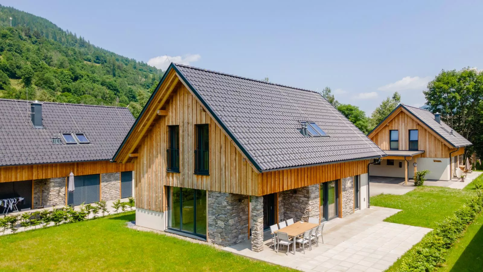 Mountain Chalet An der Mur-Buitenkant zomer