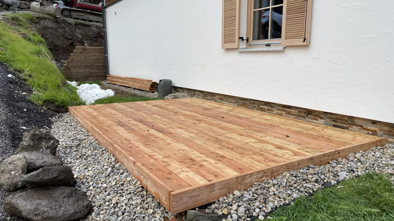 Im grünen Herzen-Buitenkant zomer