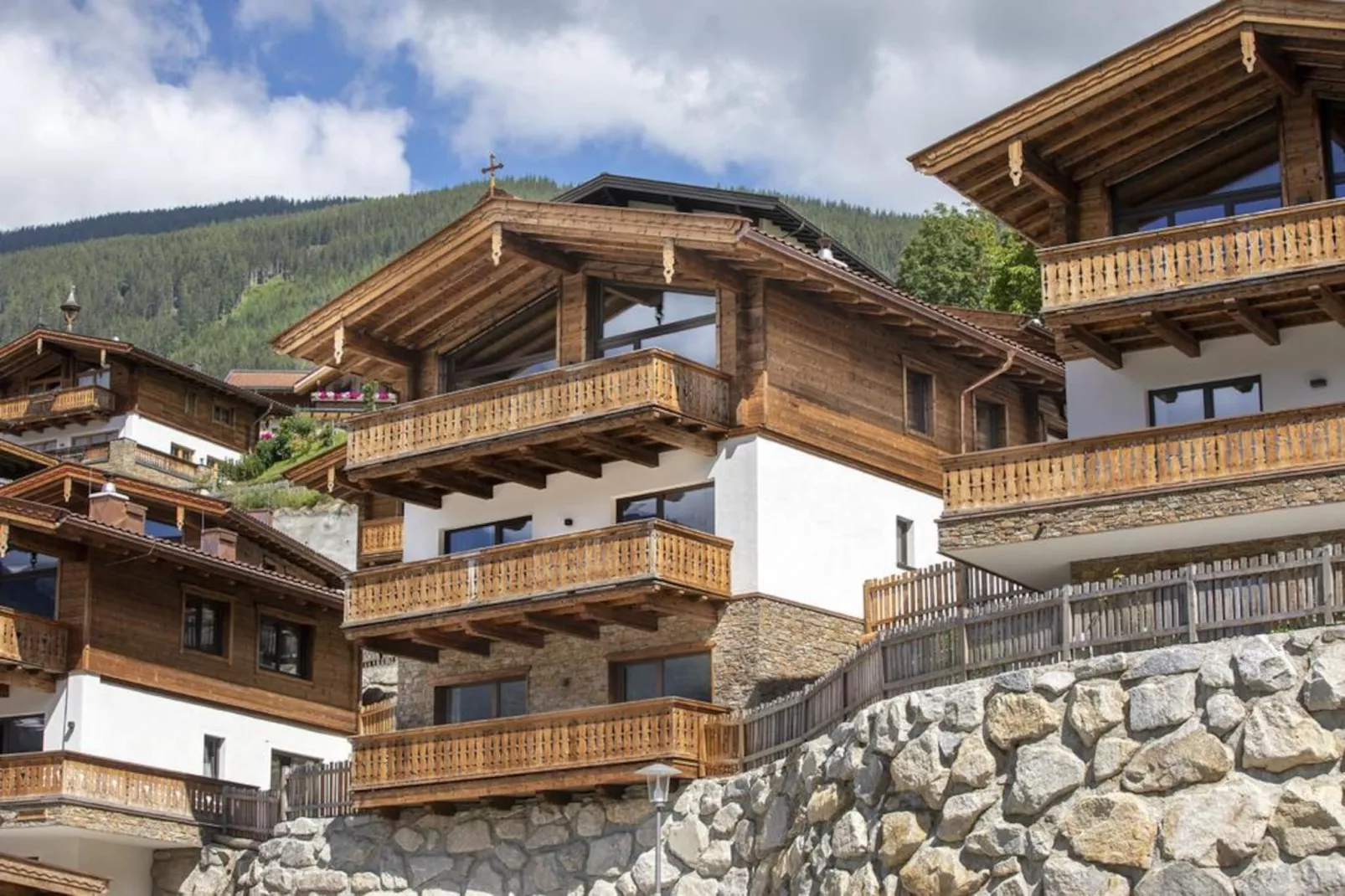 Nationalpark Chalet Ochsenbug-Buitenkant zomer
