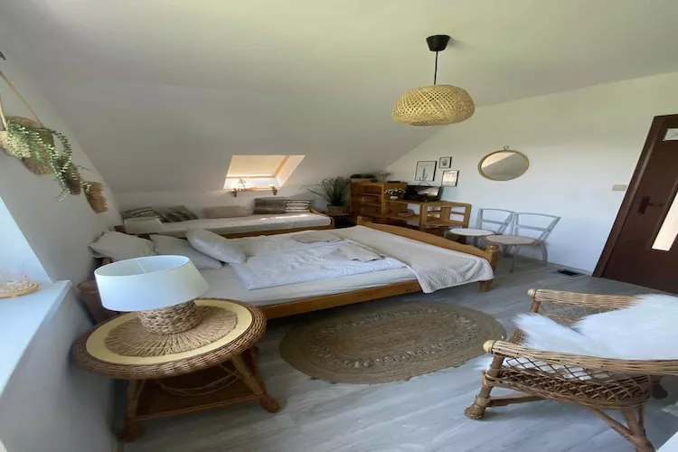 Dom Wypoczynkowy Pawełkowo-Slaapkamer
