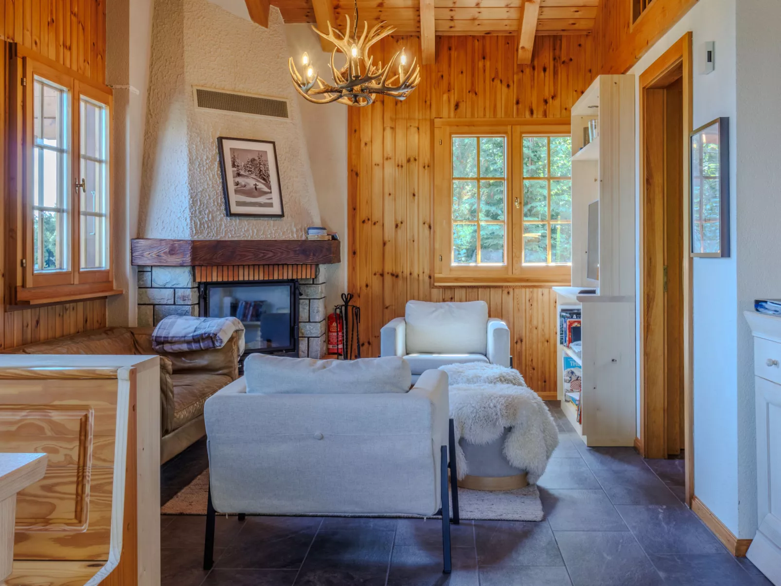 Chalet Soleil-Binnen