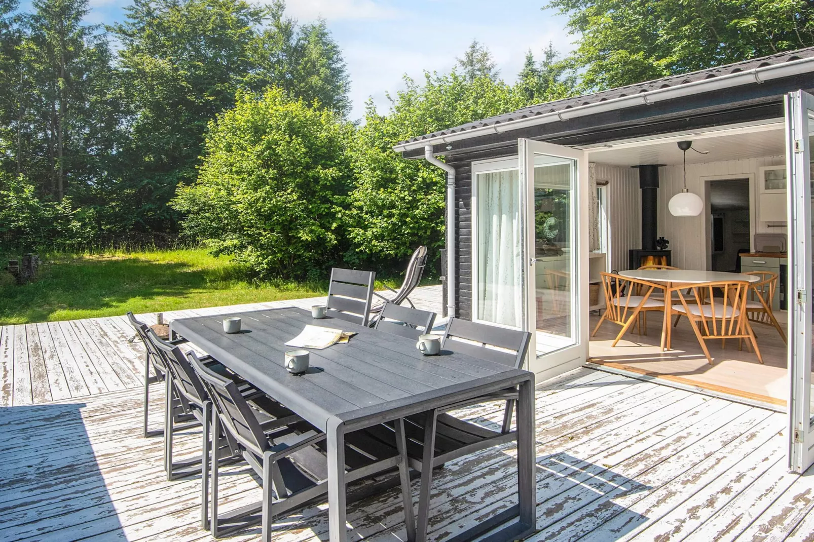 Vreedzame hut in Ebeltoft-Uitzicht