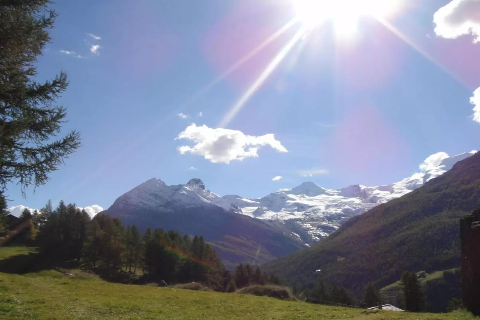 Haus Alpenstern Wohnung Trift-Gebieden zomer 20km