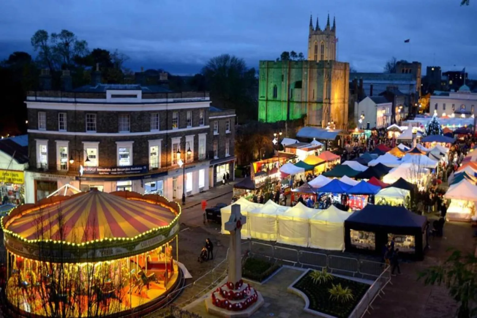 Woodland Lodge-Gebieden zomer 20km