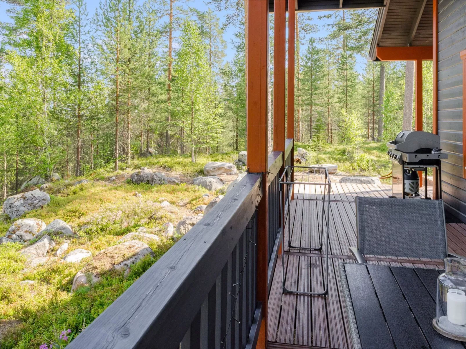 Blue lake villa-Binnen