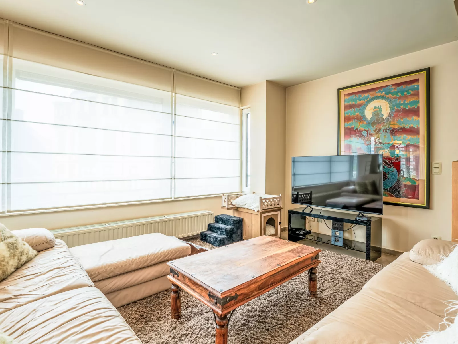 Bonito with balcony & harbour view-Binnen