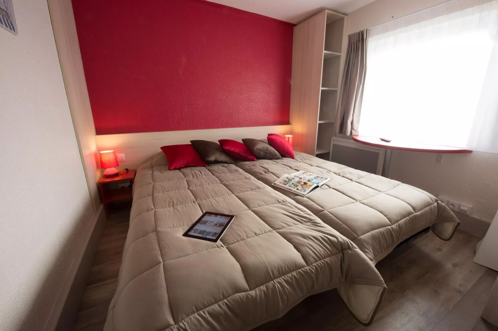 Gîte 3 Pièces 5 Personnes 1 bébé/Blériot-Plage-Slaapkamer