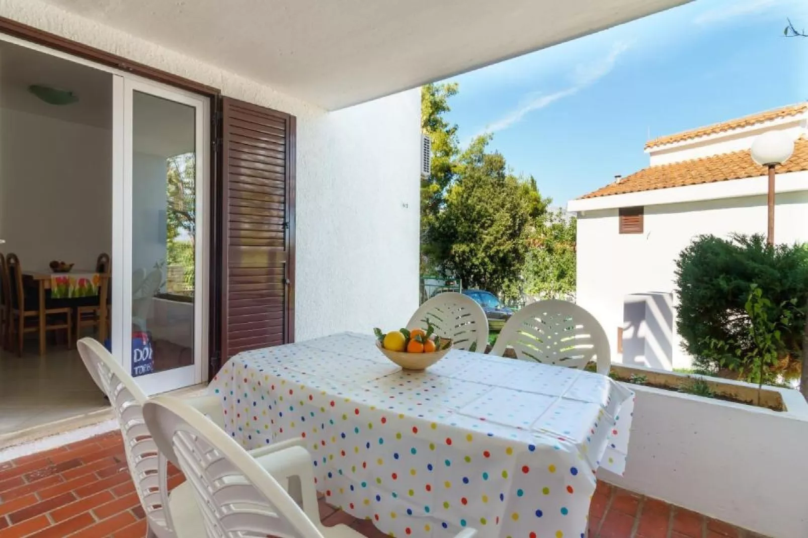 Lumbarda Resort Apartments - Standard One-Bedroom Apartment E7-Terrasbalkon