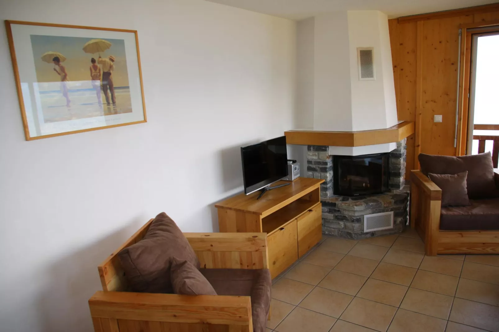 Plein Ciel VA 030 - MOUNTAIN apartment 8 pers-Woonkamer