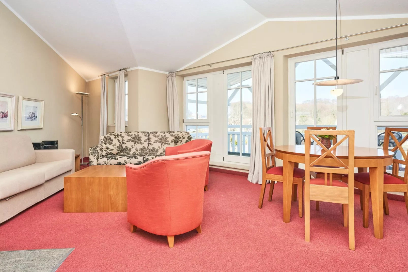 Seepark Sellin - 5 Personen-Woonkamer