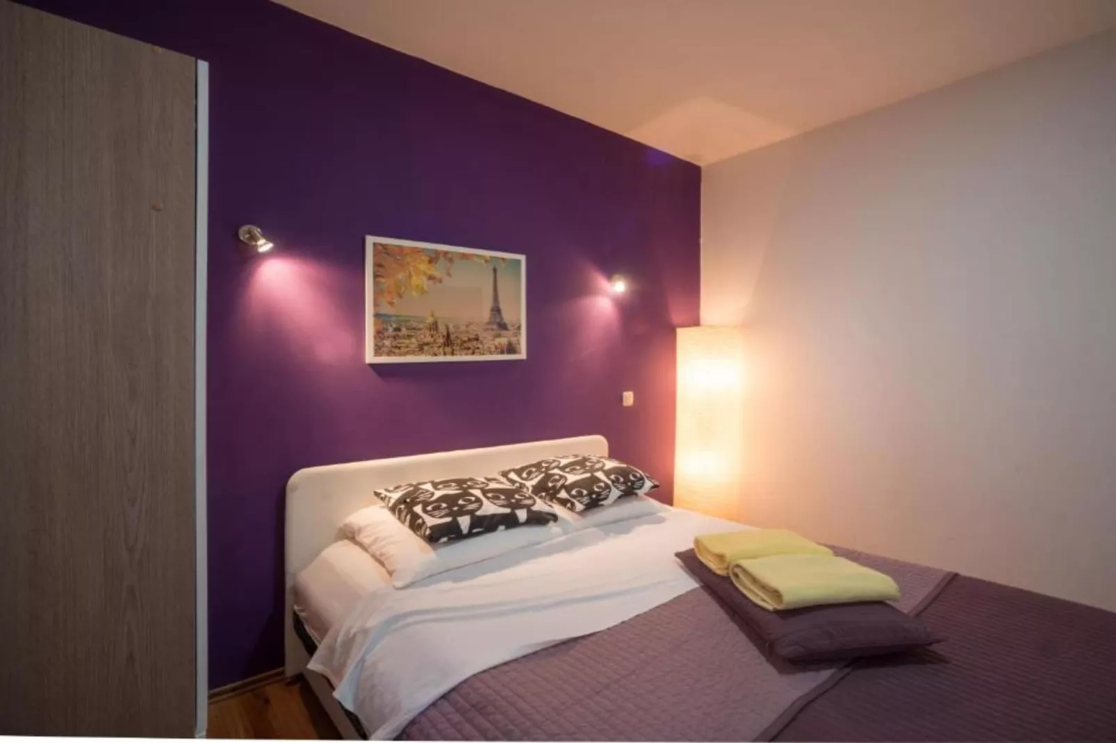Villa Rubcic - One bedroom apartment with terrace (5)-Slaapkamer
