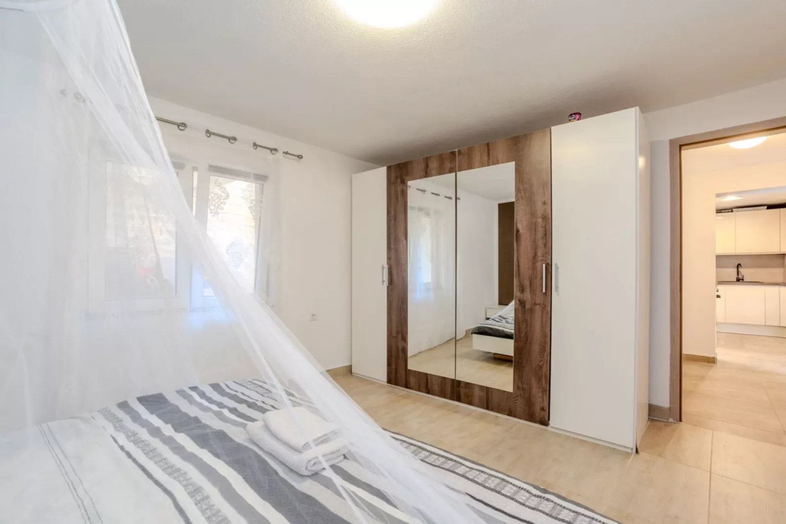 Apartments Robi & Kristina - Two Bedroom Apartment with Terrace A2-Slaapkamer