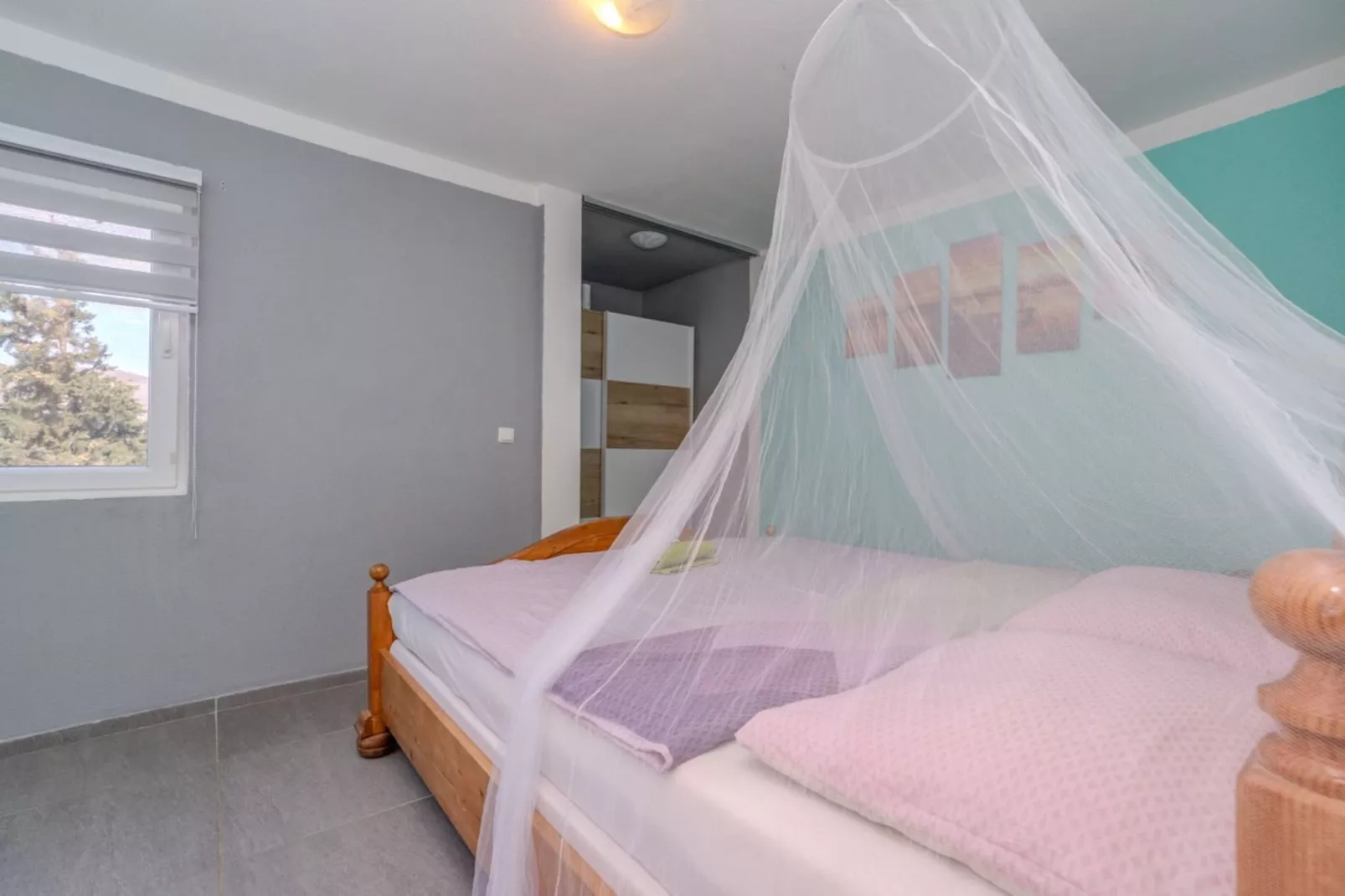 Apartments Robi & Kristina - One Bedroom Apartment with Sea View A4-Slaapkamer