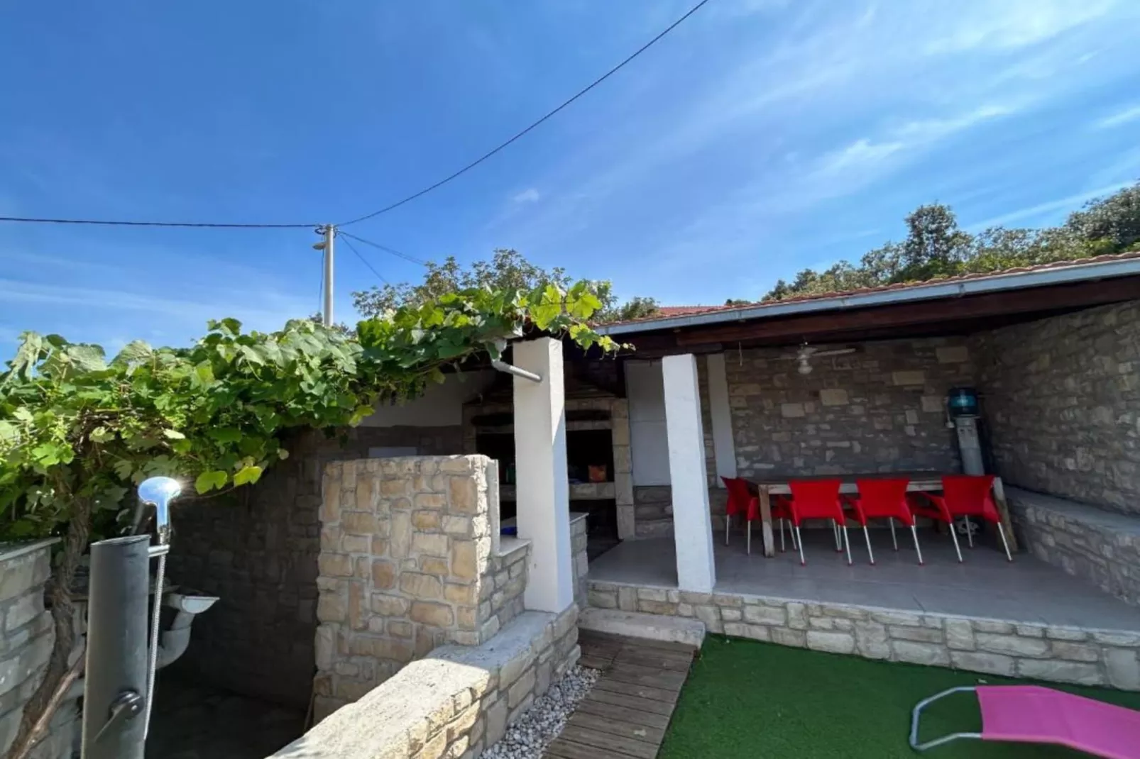 Family House Aldo -  Family House with Four Bedrooms and Sea View-Eetkamer