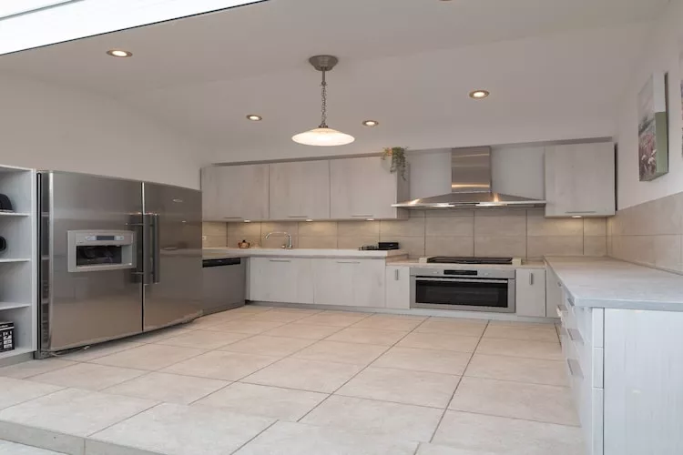 Holiday Home Lea - Three Bedroom Holiday Home with Terrace and Sea View-Keuken