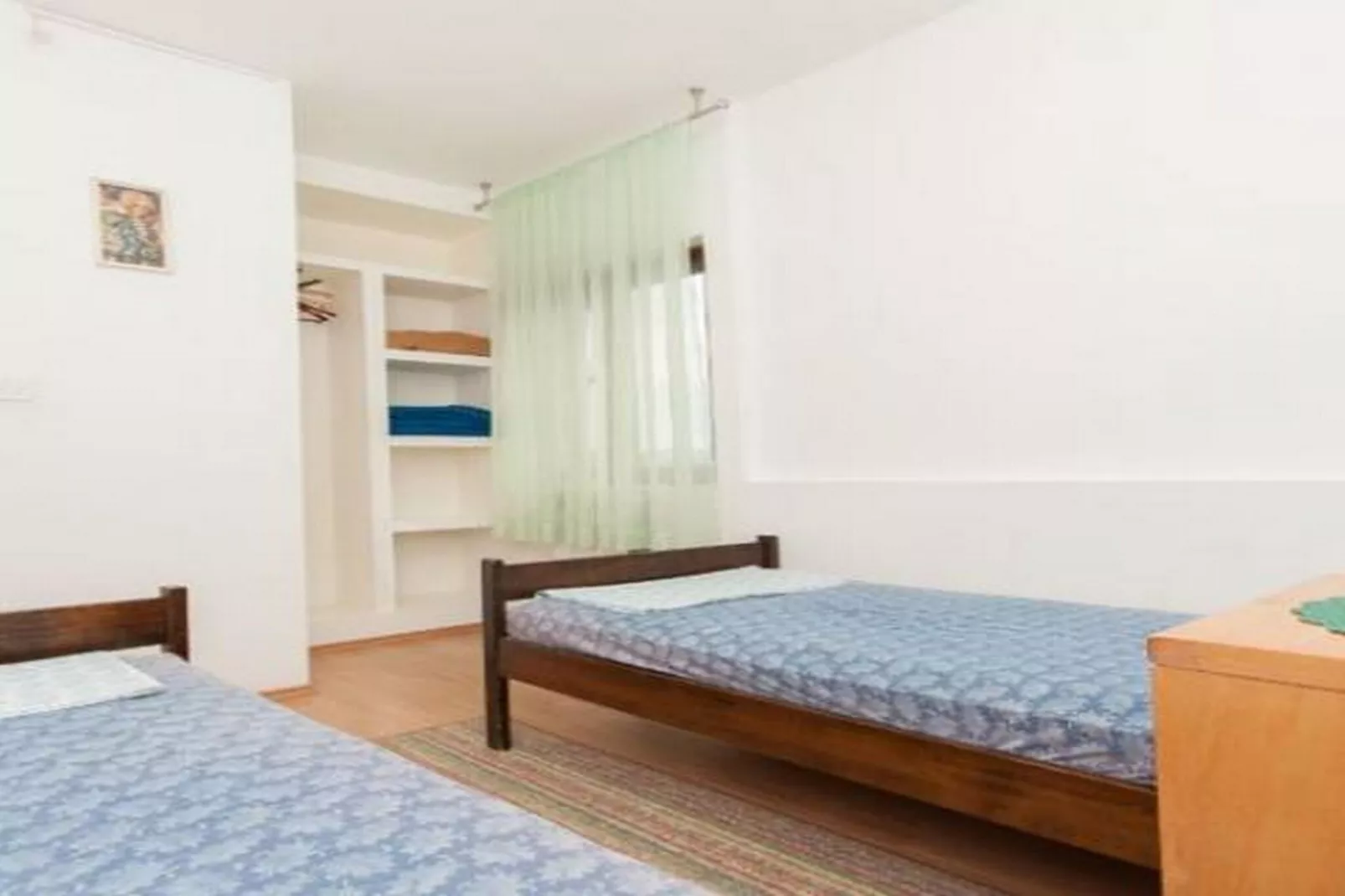 Apartments Marko - Two Bedroom Apartment with Terrace with Sea View (A4)-Slaapkamer