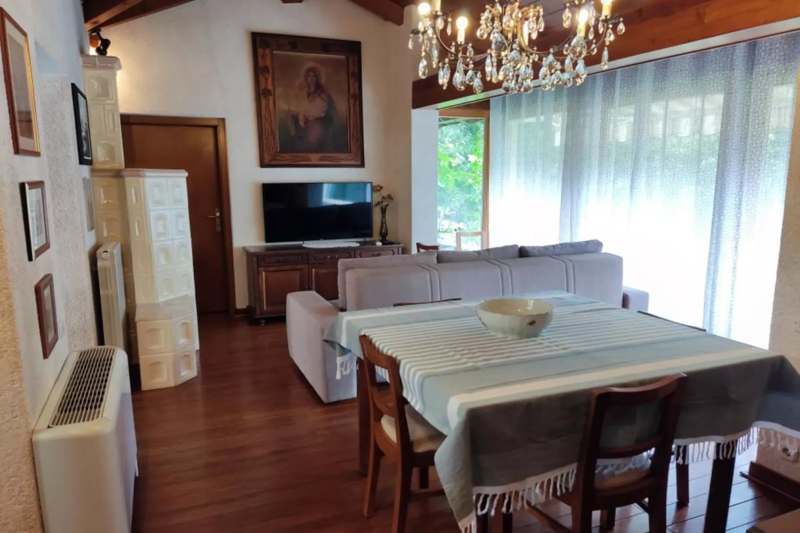 Apartment & Rooms Villa Oliva - Two Bedroom Apartment-Eetkamer