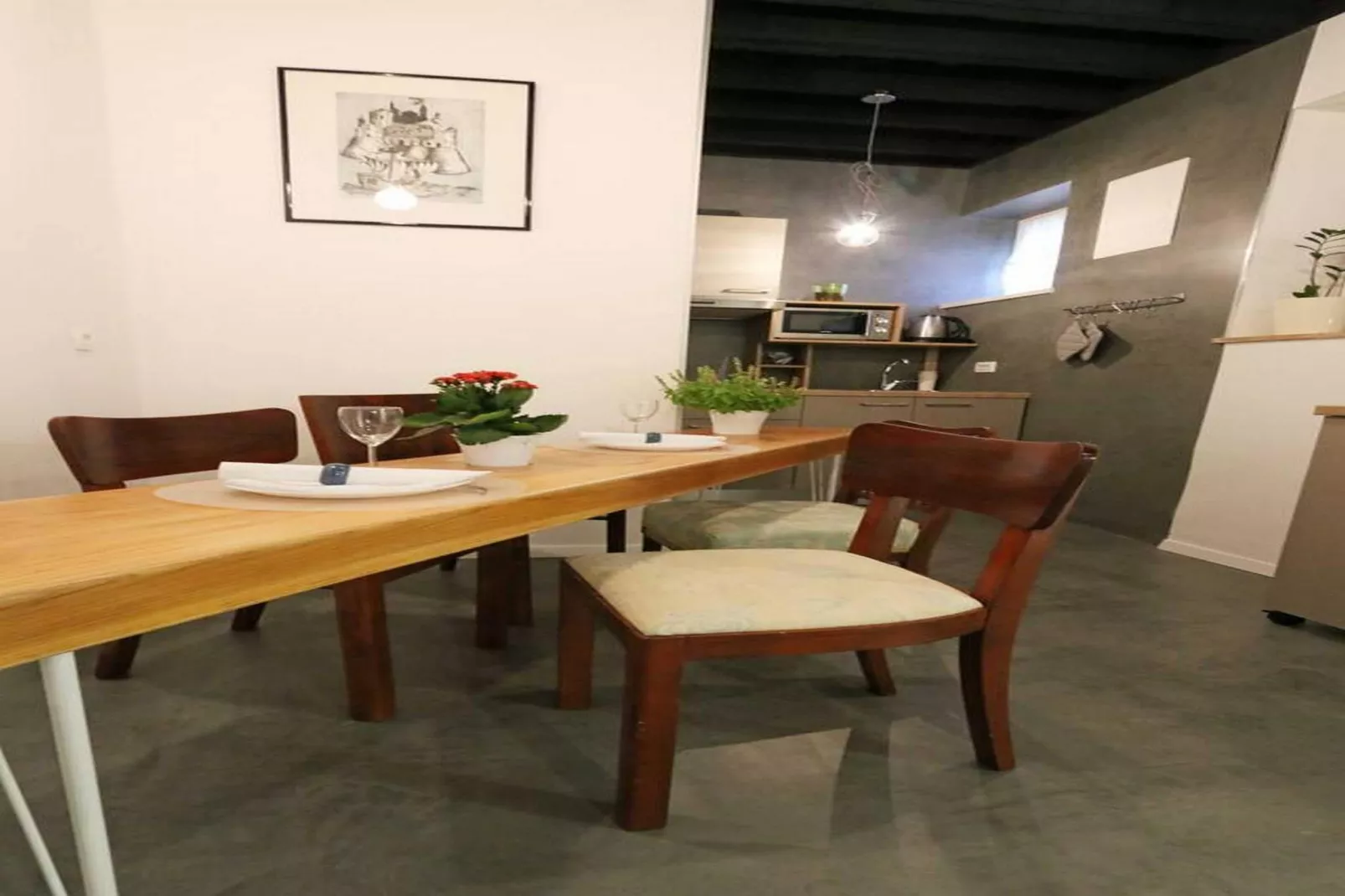 Quiet Studio in Zadar’s Old Town  Studio Apartment - Studio Apartment with Terrace-Keuken