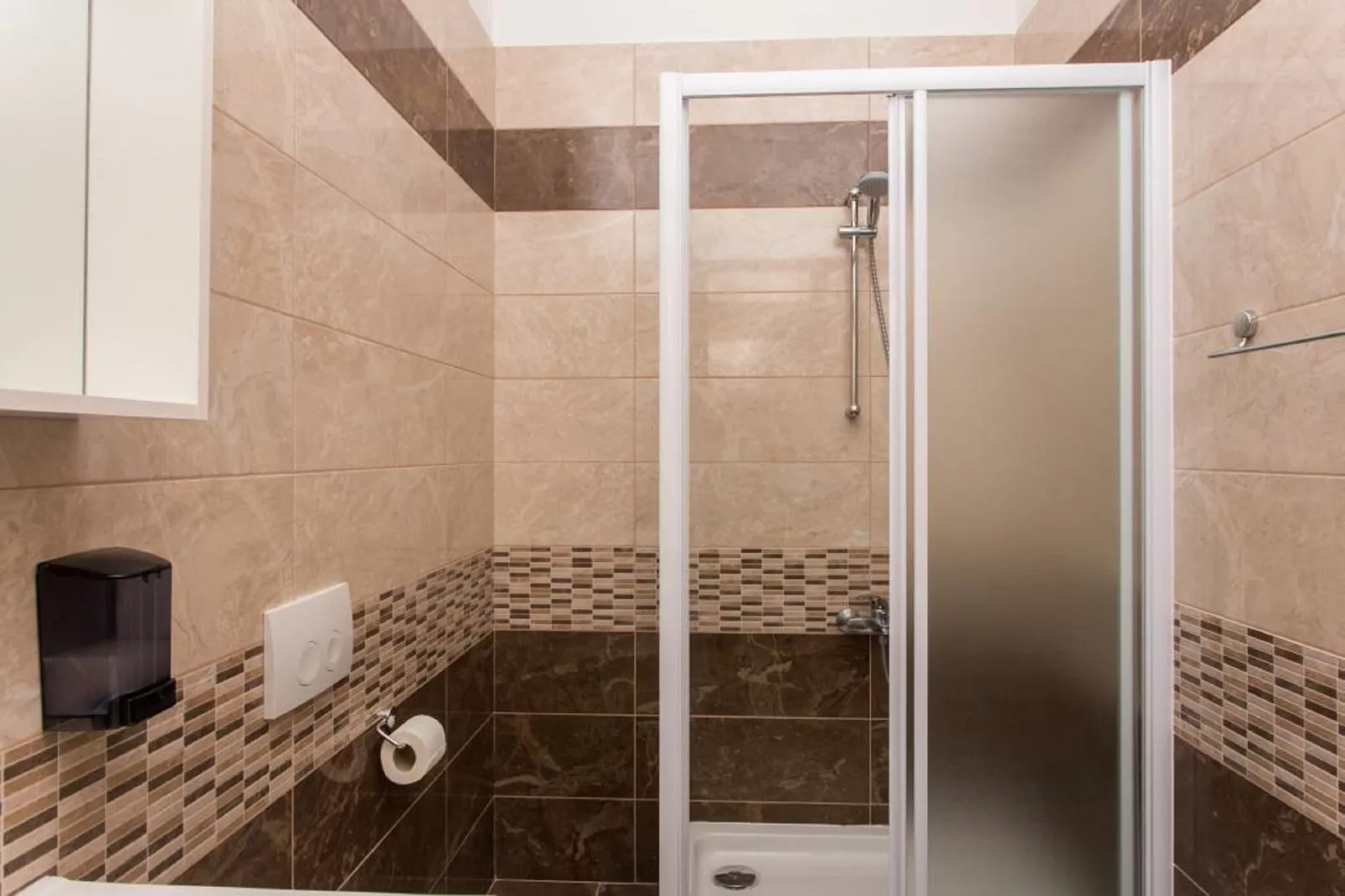 Studio Ari - Superior Studio Apartment with Terrace and Sea View (First Floor)-Badkamer