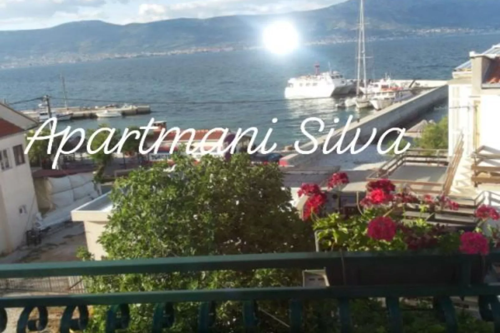 Apartments Silva - One Bedroom Apartment with Balcony and Sea View-Terrasbalkon