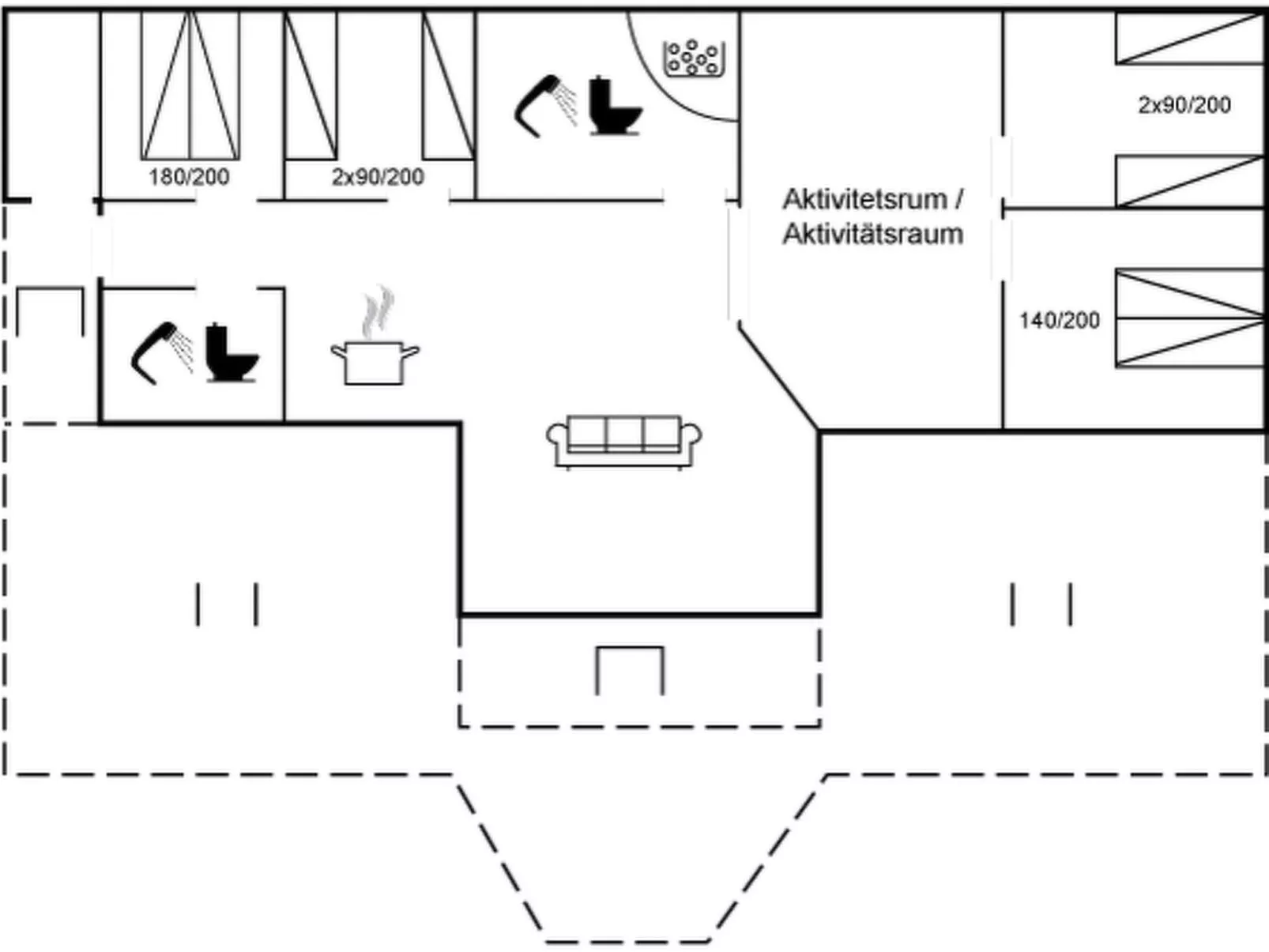 "Smilla" - 1.1km from the sea-Binnen