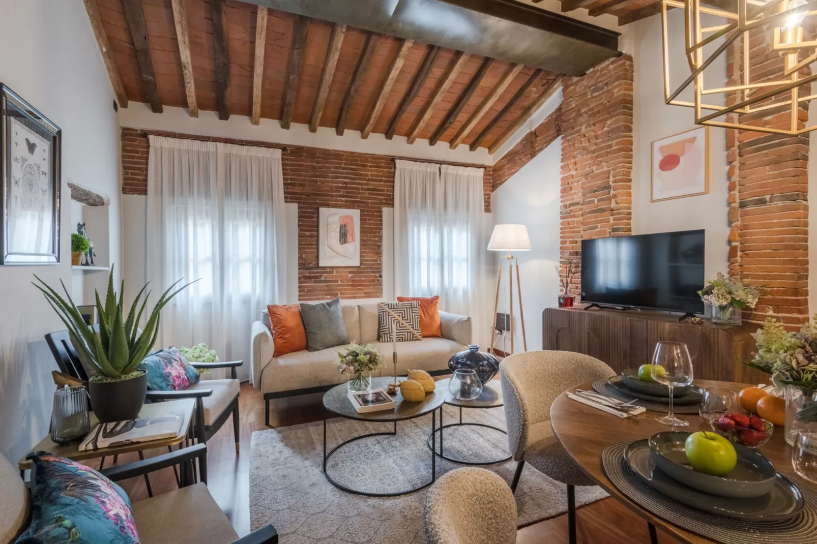 La Dorina Penthouse-Woonkamer
