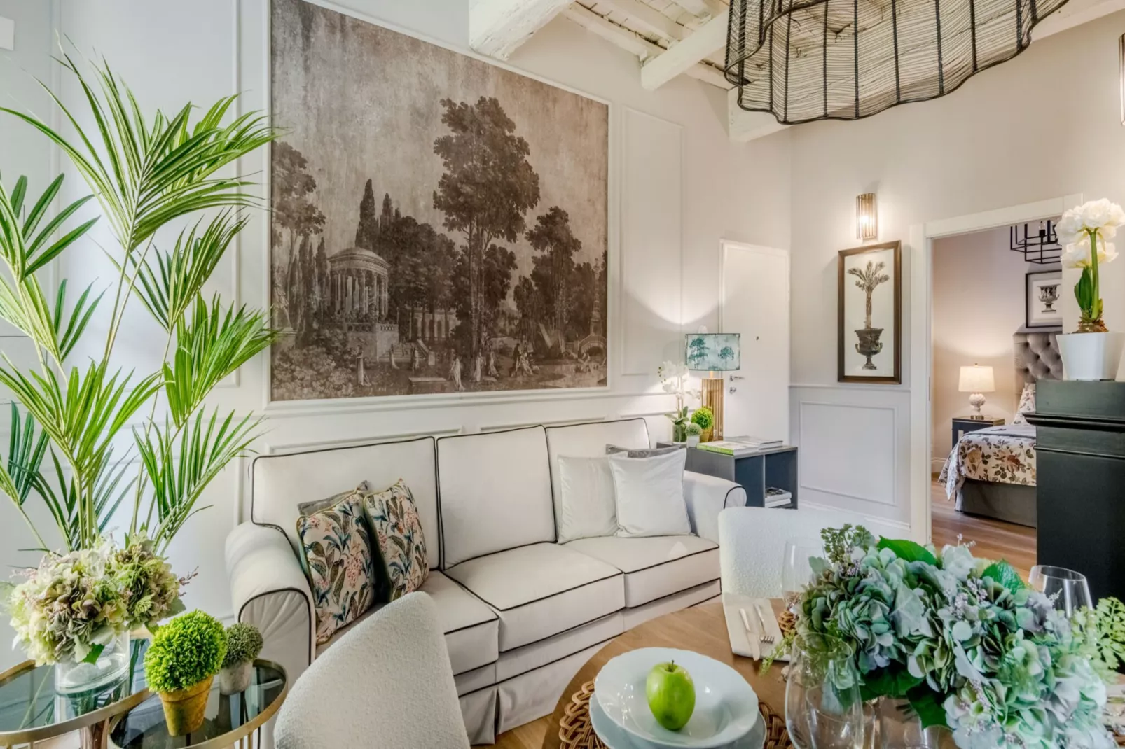 Casa Angelica-Woonkamer
