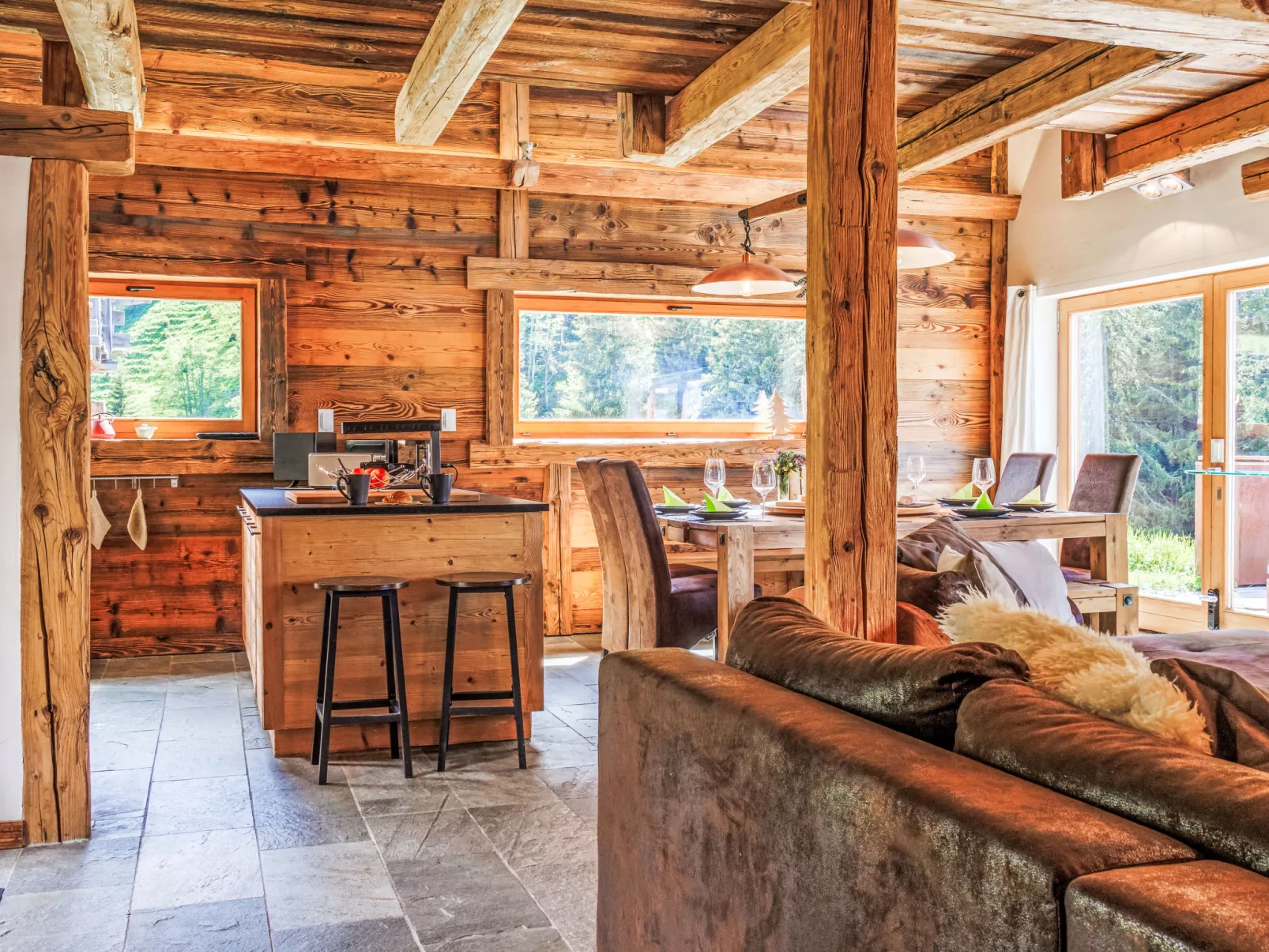Chalet Gaea-Binnen