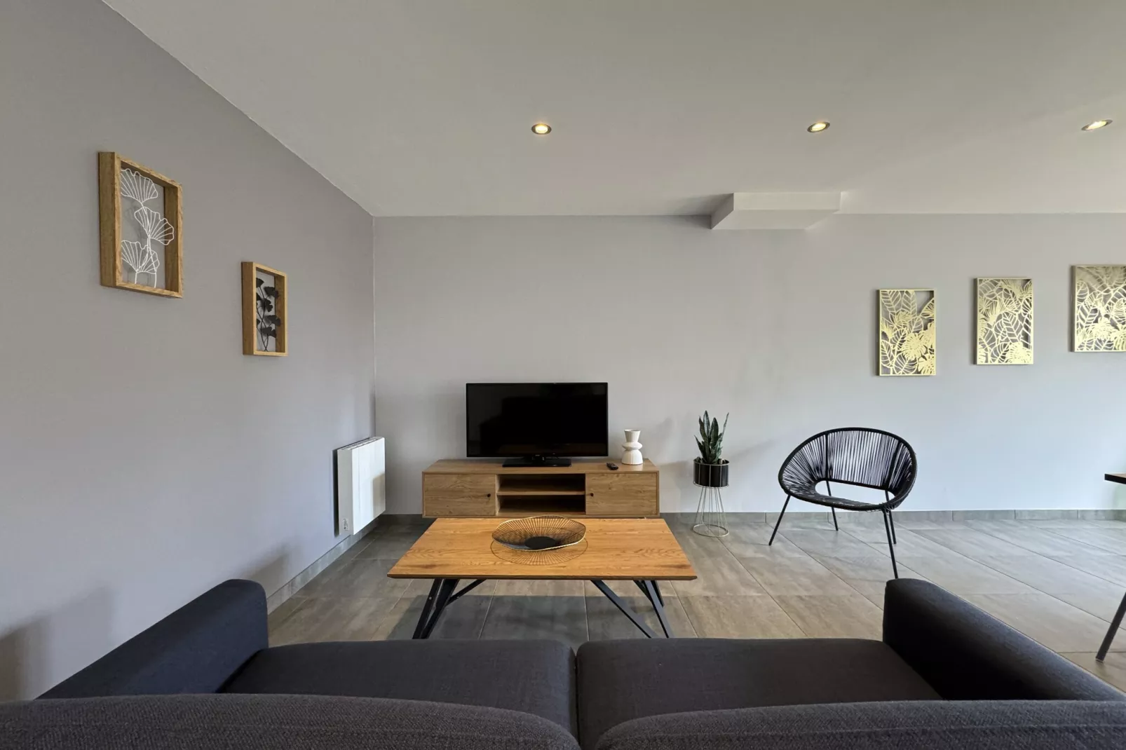 Maison des tourelles - 6pers - WiFi - Rêve au Ma-Woonkamer