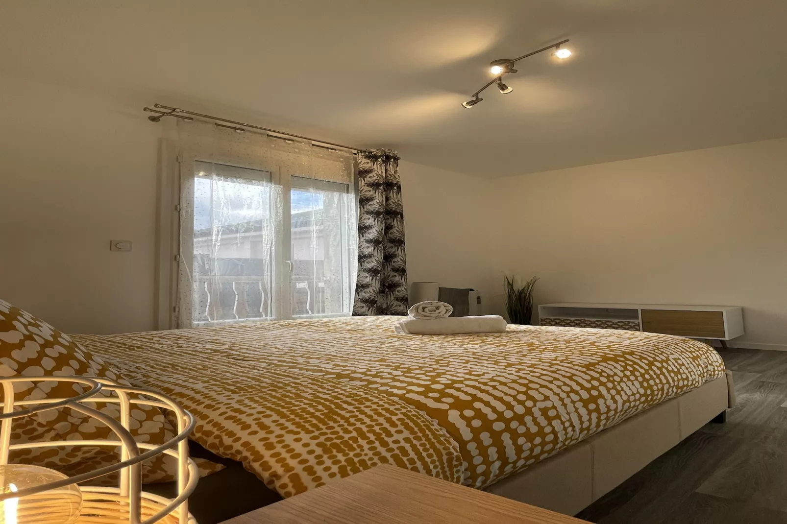 La Feuillette - Cosy - Wifi - 4p - Rêve au Mans-Slaapkamer