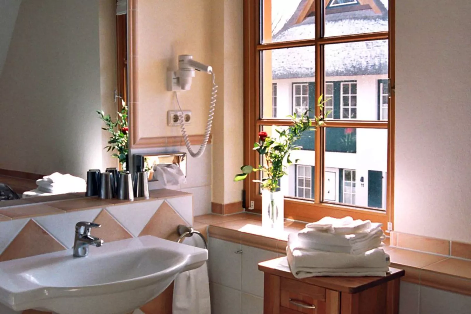 Ferienhaus Küstenwald klein - Strandhotel Fischland-Badkamer