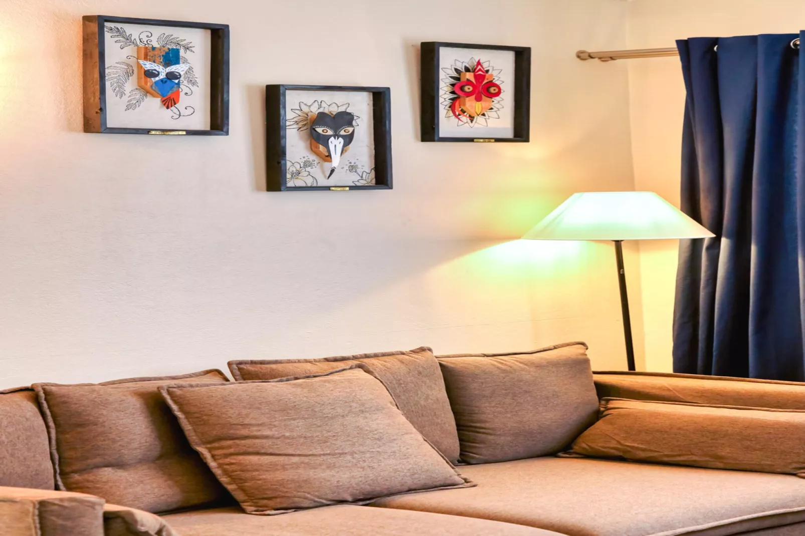 Kaz Zoizo - Appartement 3* à L'Ermitage-Woonkamer