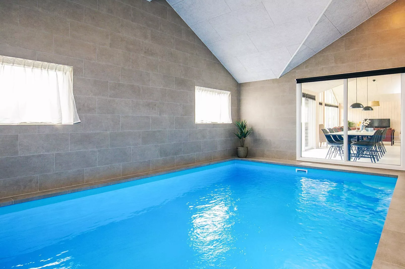 5 sterren vakantie huis in Idestrup-Zwembad