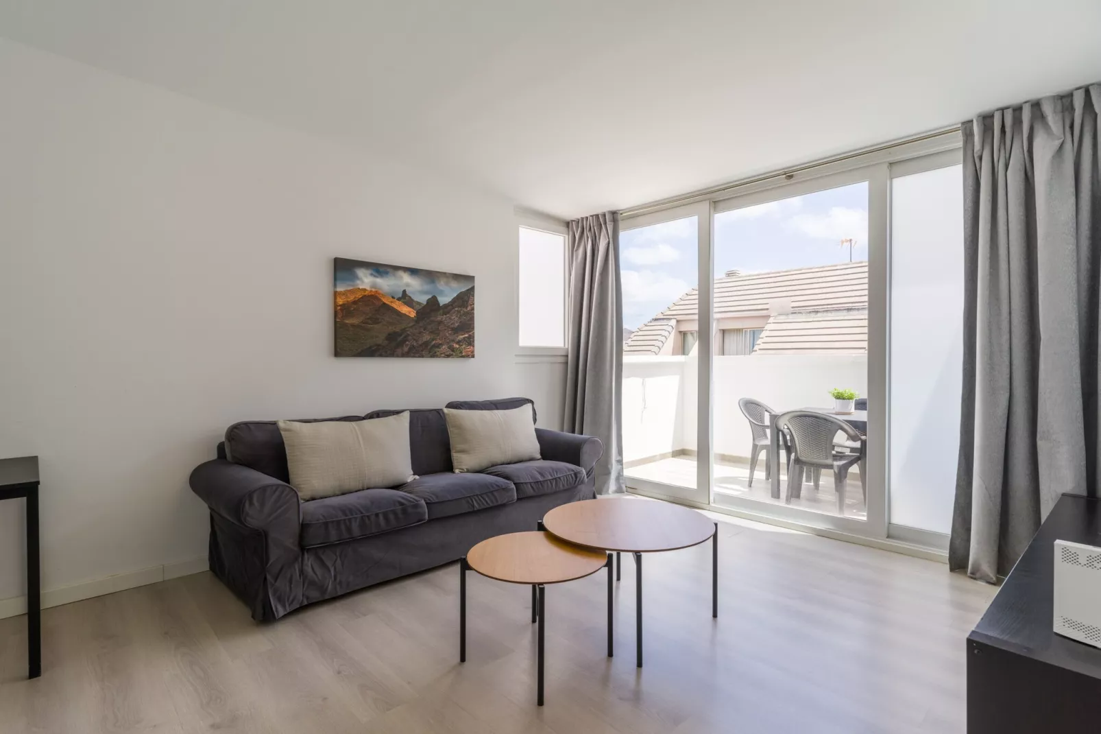 Penthouse+Terrace city seaview By CanariasGetaway-Woonkamer