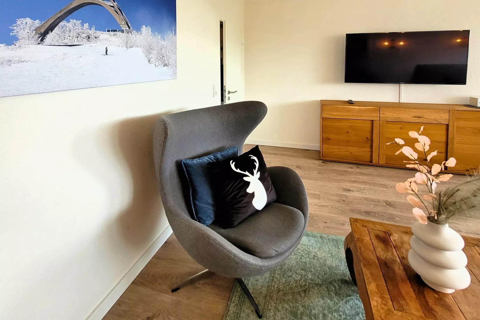 1 SZ/4P Winterberg Appartement 21093-Woonkamer