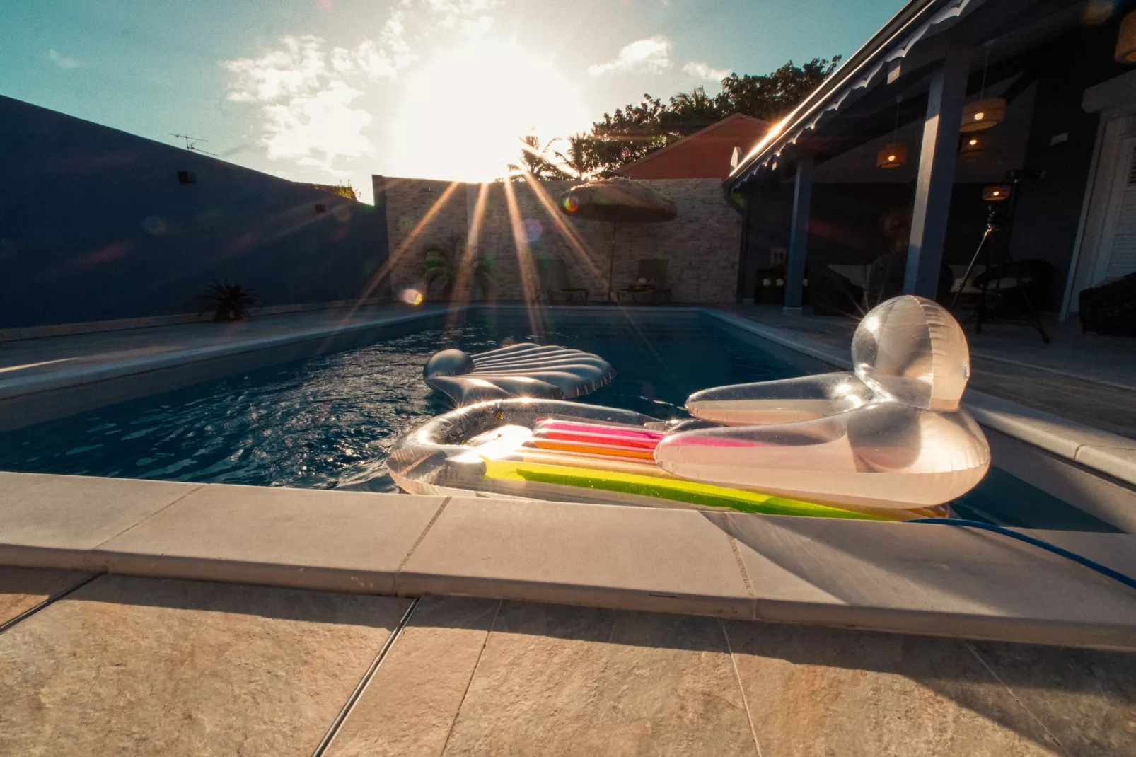 Villa L'Or de Belfond - Piscine & Plage à Pied-Zwembad