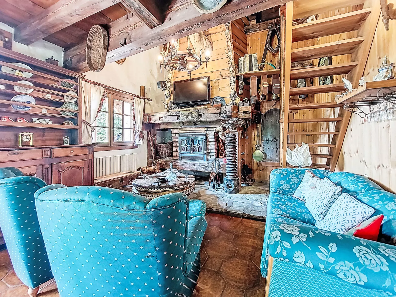 Chalet le Prarion-Binnen