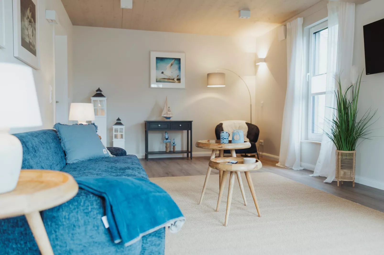 Rügen Resørt Sagard-Woonkamer