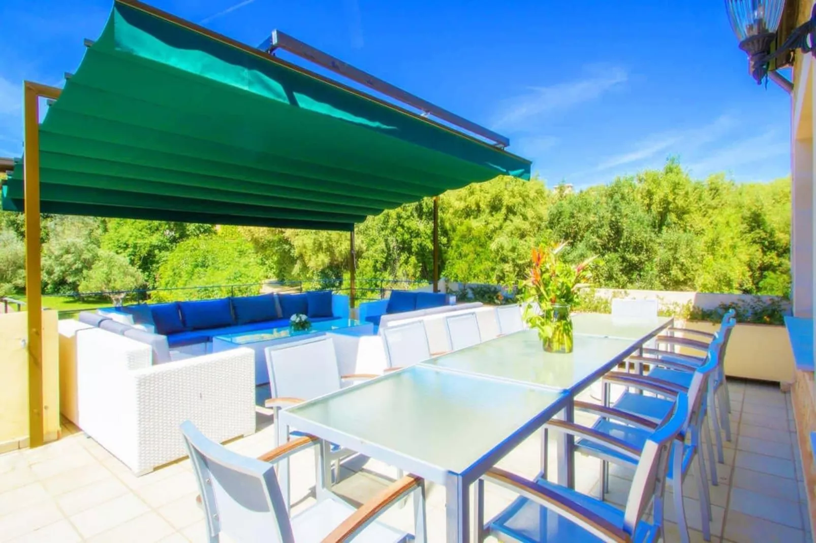 Villa Sa Pleta in Pe-Terrasbalkon