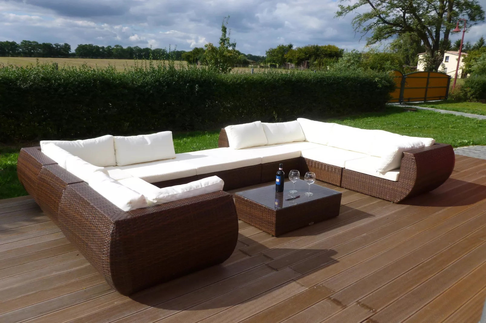 Ferienhaus 4 Elemente-Terrasbalkon