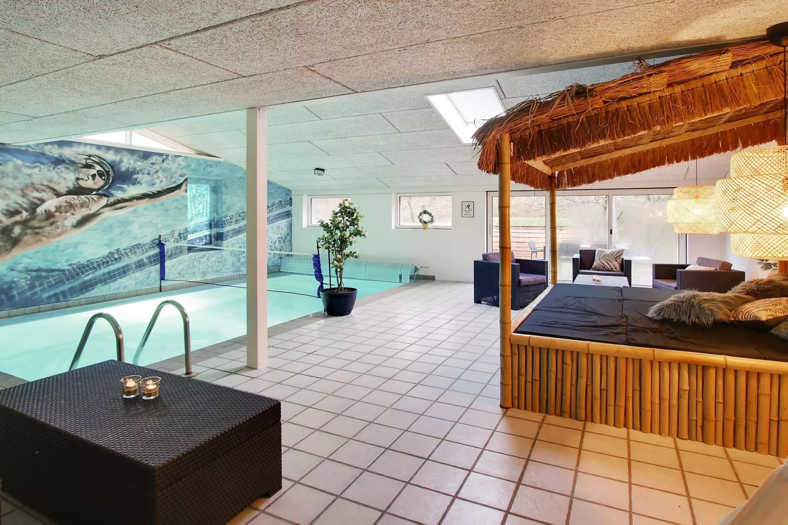 5 sterren vakantie huis in Ebeltoft-Zwembad