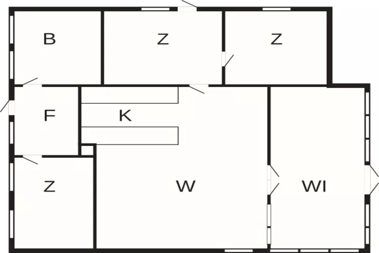 Zeezicht - Door Traum-Plattegrond